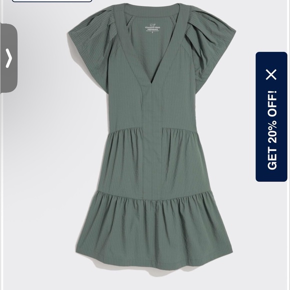 Vineyard Vines Green Sophia Harbor Dress - Picture 4 of 5